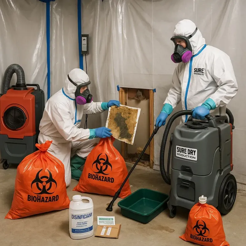 Contaminated Water Handling Protocols process in Somerset, TX