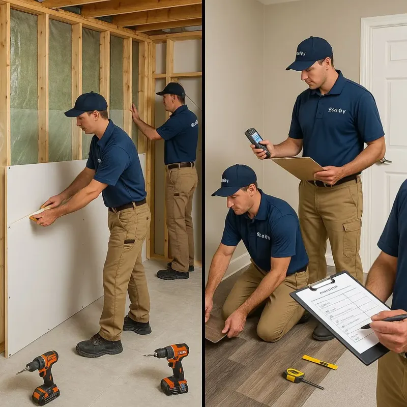 Repairs and Reconstruction process in Somerset, TX